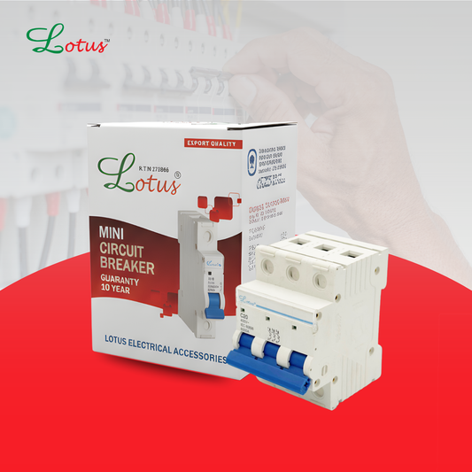 Lotus Triple Pole Circuit Breaker 32A & 63A