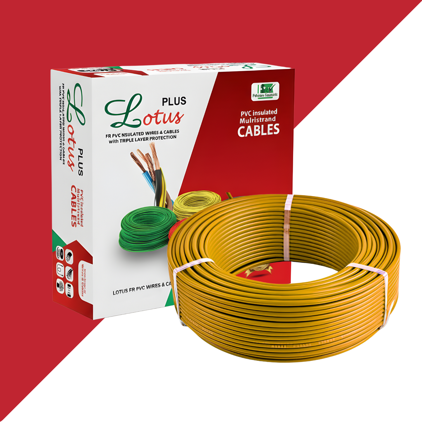 Lotus Premium Copper Electrical Wire - 7/.36