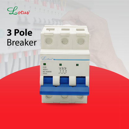 Lotus Triple Pole Circuit Breaker 32A & 63A