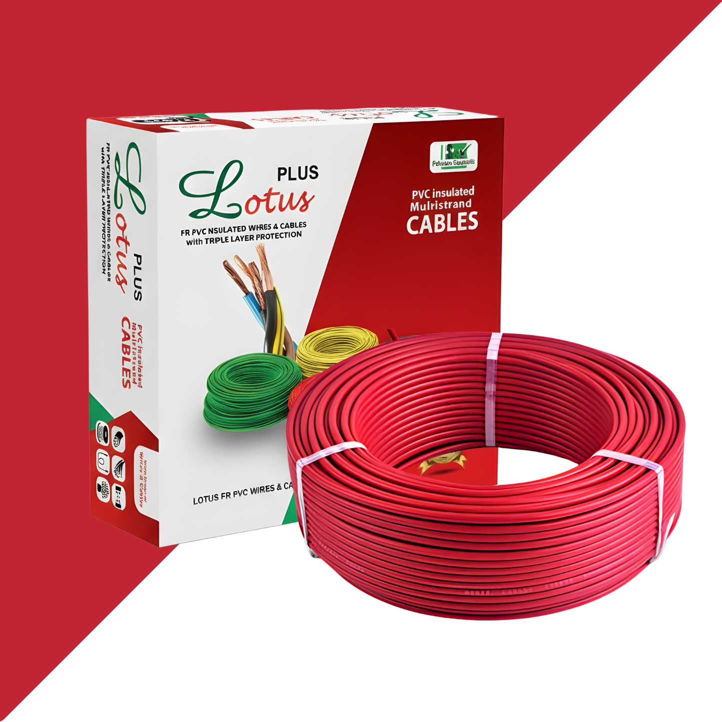 Lotus Premium Copper Electrical Wire - 7/.44
