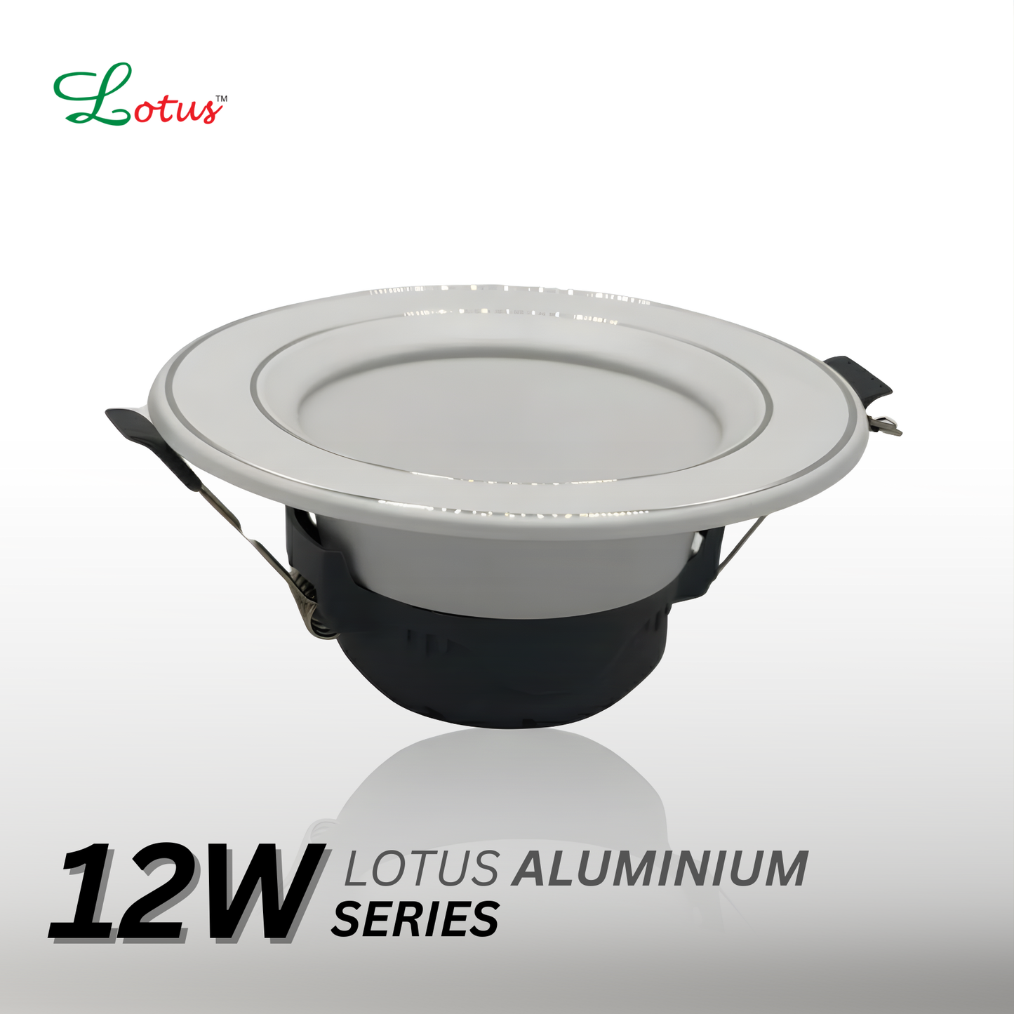 Lotus Aluminium Series 12W Slim LED Downlight