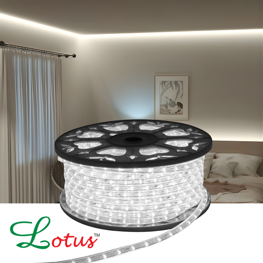 Lotus White LED Rope Light - 70M Decorative Lighting